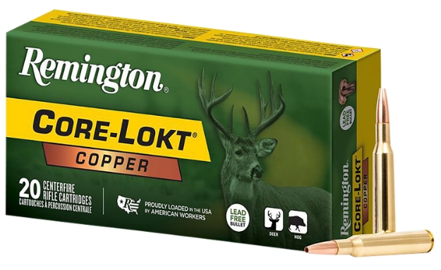 Picture of Remington Ammunition Core-Lokt Copper 243 Win 85 Gr Copper (Hp) 20 Per Box/ 10 Cs 