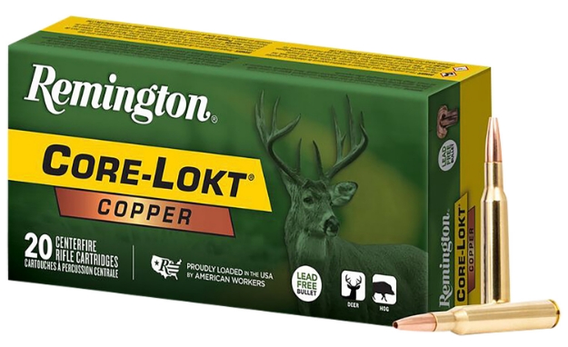 Picture of Remington Ammunition Core-Lokt Copper 270 Win 130 Gr Copper (Hp) 20 Per Box/ 10 Cs 