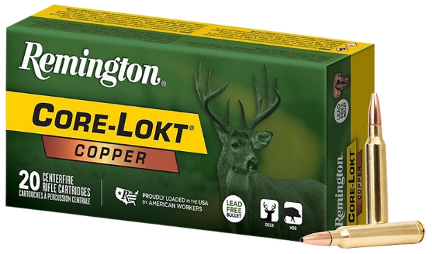 Picture of Remington Ammunition Core-Lokt Copper 300 Win Mag 180 Gr Copper (Hp) 20 Per Box/ 10 Cs 