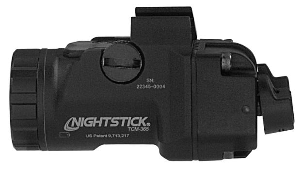 Picture of Nightstick Tcm-365 Sub-Compact Tactical Weapon Light Black Compatible W/Sig P365 Handgun 650 Lumens White Light 