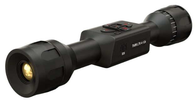 Picture of Atn Thor Ltv Thermal Rifle Scope Black 4-12X25mm Illuminated Multi Reticle 320X240 Resolution 