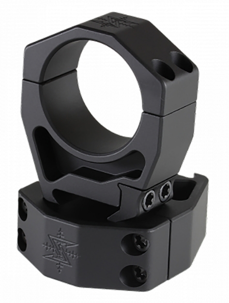 Picture of Seekins Precision Scope Ring Set Matte Black Anodized Aluminum 35Mm Tube High Picatinny Rail Mount 