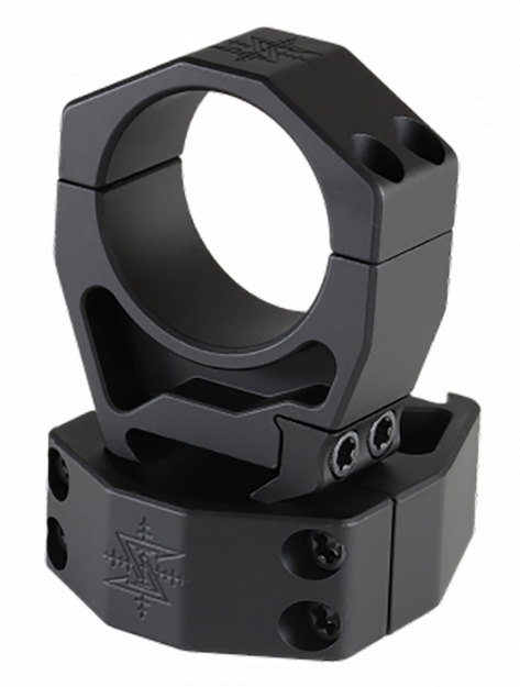 Picture of Seekins Precision Scope Ring Set Matte Black Anodized Aluminum 35Mm Tube Extra High Picatinny Rail Mount 