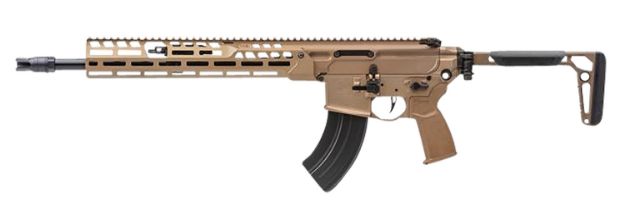 Picture of Sig Sauer Minimalist Plus Coyote Brown Aluminum Fits Sig Mpx Fits Sig Mcx Folding 9" Oal 