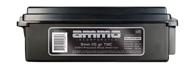 Picture of Ammo Inc Signature Tmc 9Mm Luger 115 Gr Total Metal Case (Tmc) 200 Per Box/ 