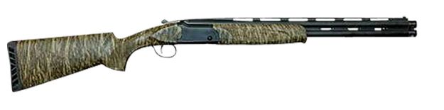 Picture of Ati Cavalry Turkey Over/Under 12 Gauge 3" 2Rd 22", Black Barrel/Rec, Mossy Oak Bottomland Synthetic Furniture, Fiber Optic Sight 