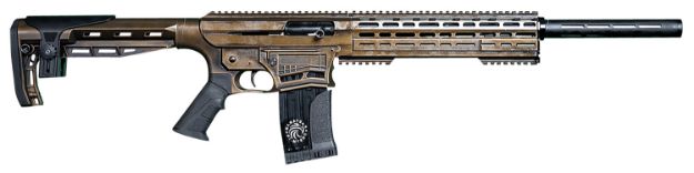 Picture of Garaysar Ft. Myers Fear-116 12 Gauge 5+1 (2) 20", Bronze Battleworn Polymer Rec & M-Lok Handguard, Synthetic Stock/Grips, Flip-Up Iron Sights 