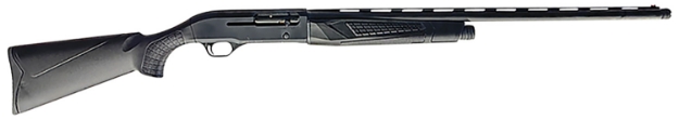 Picture of Mccoy 1727 Onyx 12 Gauge Semi-Auto 2.75"" 4+1/3.5" 3+1 28" Black Chrome Lined Vent Rib Barrel, Black Cerakote Aluminum Receiver, Black Synthetic Fixed Stock, Right Hand 