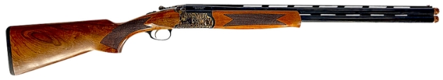 Picture of Mccoy Decker Elite Over/Under 12 Gauge Break Open 3" 2Rd 28" Blued Chrome Lined Vent Rib Barrel, Color Case Hardened Engraved Steel Receiver, Grade Iv Gloss Oil Turkish Walnut Wood Fixed Stock