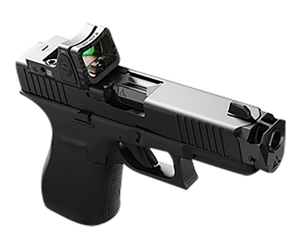 Picture of Radian Weapons Guardian Optic Guard Black Anodized Hardcoat Aluminum Eps Mount Compatible W/Glock Mos Handgun 