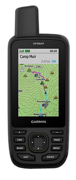 Picture of Garmin Gpsmap 67 Maps Up To 32Gb/Microsd Card Memory Black 3" Transflective Colot Tft Display, Compatible W/ Garmin Explore App & Garmin Connect Mobile Features Preloaded Maps 