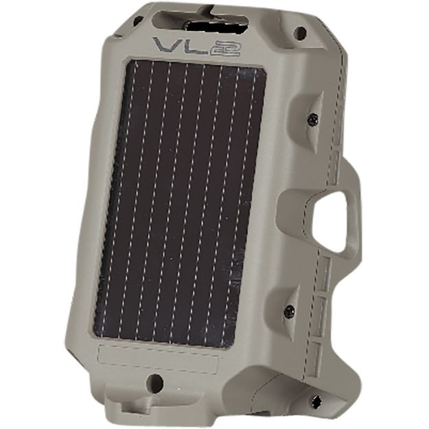 Picture of Wildgame Innovations Moonshine Feeder Light Gray 100 Yds Range Features Pir Motion Sensor 