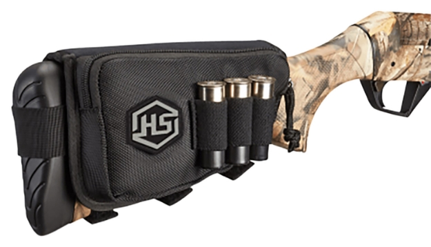 Picture of Hunters Specialties Buttstock Shell Holder Black Polyester Capacity 3Rd Shotgun Buttstock Mount 