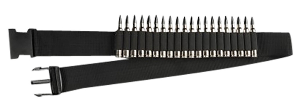 Picture of Hunters Specialties Rifle Shell Belt Holds 20 Cartridges Waist Mount Black 