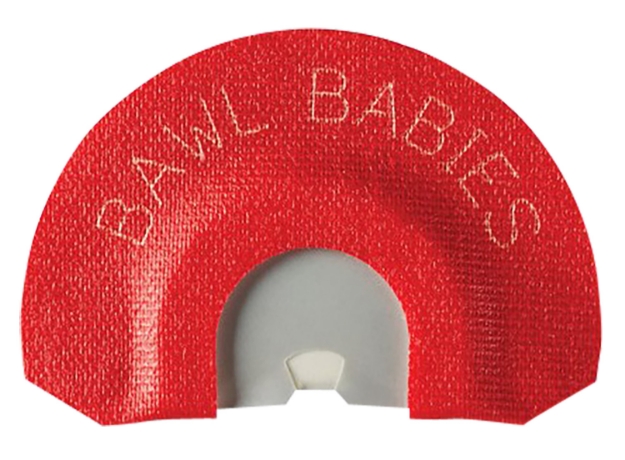 Picture of Hunters Specialties Bawl Babies Diaphragm Call Attracts Multiple Red Horseshoe Cut 