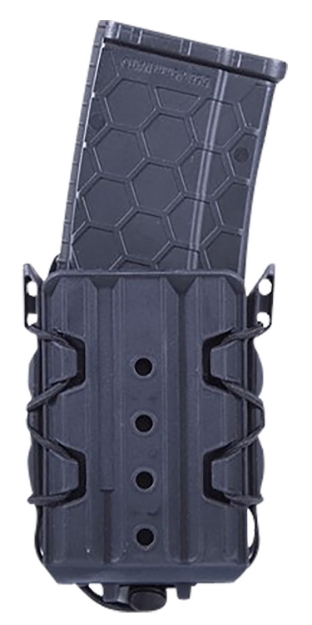 Picture of High Speed Gear Taco V2 Black Polymer, 2" Belt Clip/Molle U-Mount, Compatible W/ Rifle Mags 