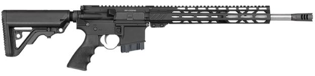 Picture of Rock River Arms Lar-15M All Terrain Hunter 350 Legend 10+1 16" Stainless Barrel, Black Rec, 13" M-Lok Handgaurd, Oem Operator Car Stock & Muzzle Brake, Hogue Rubber Grip 