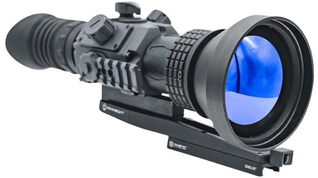 Picture of Armasight Contractor 640 Thermal Rifle Scope Black Hardcoat Anodized 4.8-19.2X 75Mm Multi Reticle 640X480, 60Hz Resolution Zoom 1X-4X 