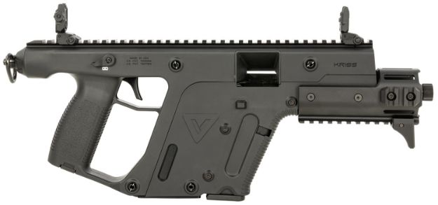 Picture of Kriss Usa Vector Gen Ii Sdp-Enhanced 45 Acp 13+1 6.50" Threaded, Black, Polymer Frame/Grip, Flip-Up Sights, Ext. Picatinny Rail, Hand Stop, Sling Swivel 