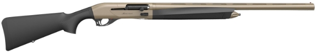 Picture of Retay Usa Masai Mara Inertia Plus 12 Gauge 3.5" 4+1 (2.75") 28" Deep Bore Drilled, Fde Barrel/Rec, Black Synthetic Furniture, Truglo Fiber Optic Sight 