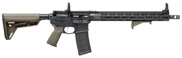 Picture of Springfield Armory Saint Victor 5.56X45mm Nato 30+1 16", Black Rec, Od Green Magpul Sl Stock & Grip, Flip-Up Sights, Includes Magpul Angled Grip 