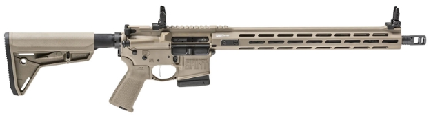 Picture of Springfield Armory Saint Victor 5.56X45mm Nato 10+1 16", Black Rec, Fde Magpul Sl Stock & Grip, Flip-Up Sights, Includes Magpul Angled Grip 