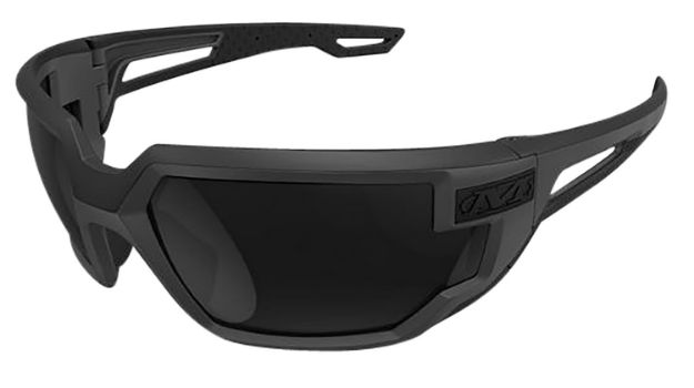 Picture of Mechanix Wear Type-X Safety Glasses Osfa Black Lens Anti-Scratch Black Frame 