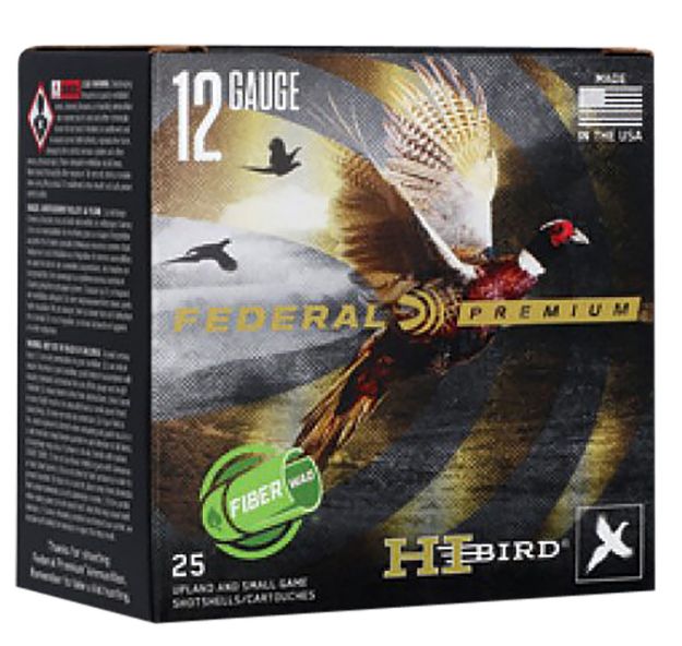 Picture of Federal Federal Premium Hi-Bird Fiber-Wad 12 Gauge 1 1/4 Oz 5 Shot 25 Per Box/ 10 Cs 