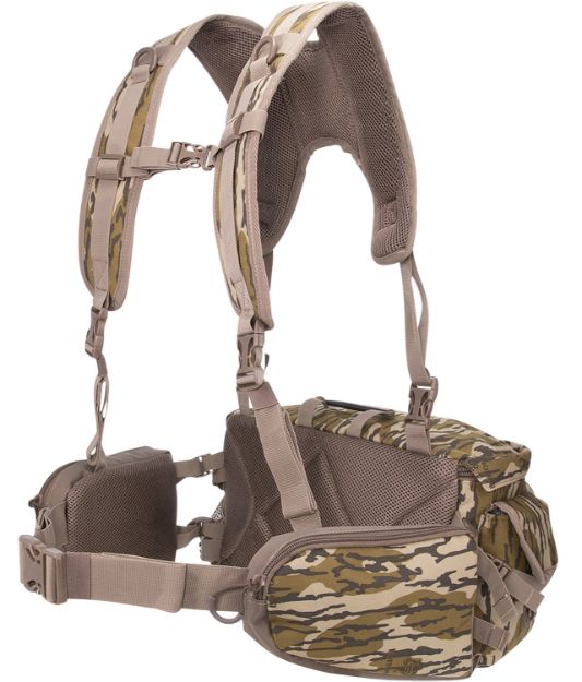 Picture of Muddy Pro Lumbar 500 Pack Mossy Oak Bottomland Polyester Zipper/Buckles Closure 