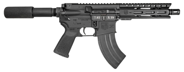 Picture of Diamondback Db15 7.62X39mm 28+1 7", Black, Carbon Lower, 6" M-Lok Handguard, Padded Buffer Tube, Magpul Grip 