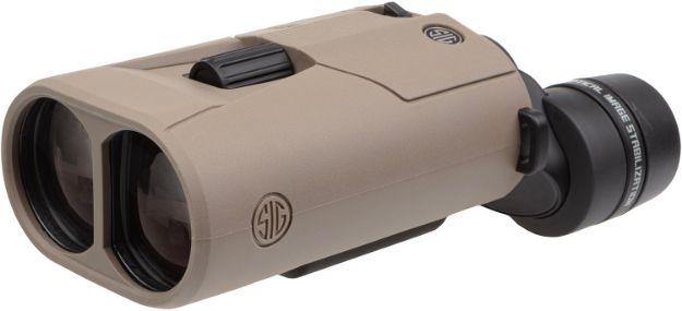 Picture of Sig Sauer Electro-Optics Zulu6 Hdx Flat Dark Earth 10X30mm Roof Prism Magnesium Features Optical Image Stabilization 