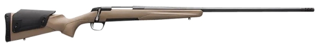 Picture of Browning X-Bolt White Gold Medallion 6.8 Western 3+1 24" Octagon, Stainless Barrel/Engraved Rec, Grade Aaaa Maple Stock, Rosewood Fore-End & Grip Cap, Sling Swivel Studs 