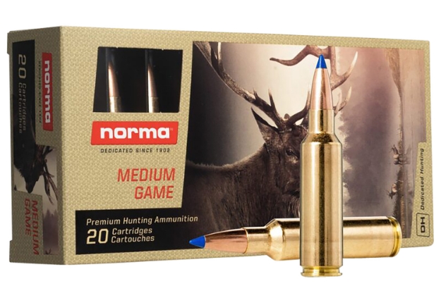 Picture of Norma Ammunition Dedicated Hunting Bondstrike 300 Rum 180 Gr Bonded Polymer Tip 20 Per Box/ 10 Cs 