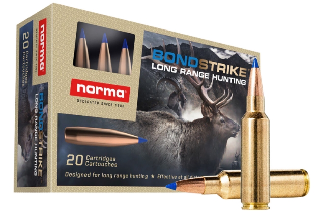 Picture of Norma Ammunition Dedicated Hunting Bondstrike 300 Wsm 180 Gr Bonded Polymer Tip 20 Per Box/ 10 Cs 