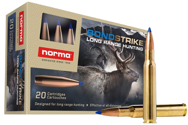 Picture of Norma Ammunition Dedicated Hunting Bondstrike Extreme 30-06 Springfield 180 Gr Bonded Polymer Tip 20 Per Box/ 10 Cs 