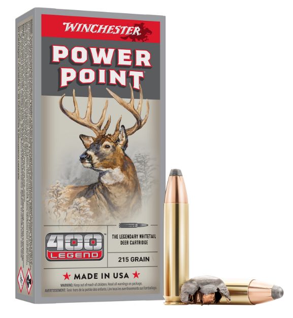 Picture of Winchester Ammo Power-Point 400 Legend 215 Gr 20 Per Box/ 10 Cs 