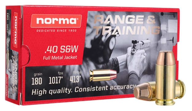 Picture of Norma Ammunition Self Defense Nxd 40 S&W 180 Gr 20 Per Box/ 10 Cs 