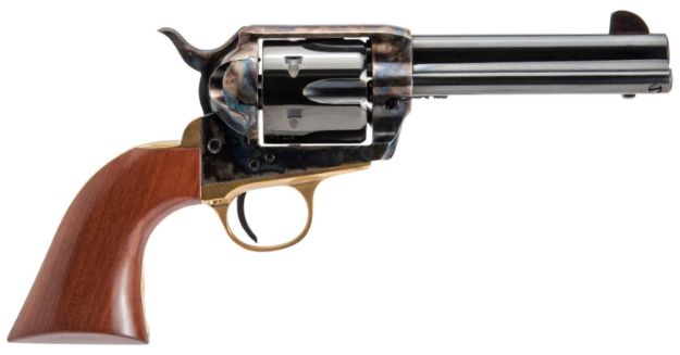 Picture of Cimarron Pistolero 9Mm Luger 6 Shot 4.75" Blued Barrel & Cylinder, Color Case Hardened Frame, Walnut Grip 