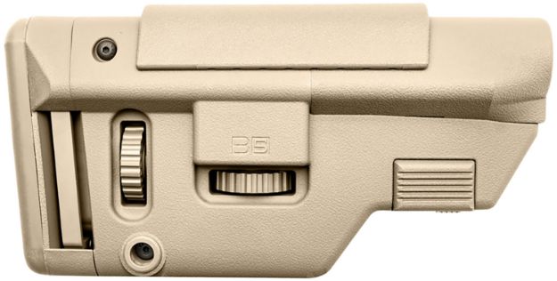 Picture of B5 Systems Precision Fde Synthetic Adjustable With Cheek Riser Fits Ar-Platform 