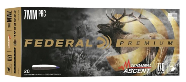 Picture of Federal Federal Premium Terminal Ascent 7Mm Prc 170 Gr 20 Per Box/ 10 Cs 