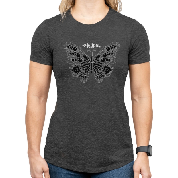 Picture of Magpul Metamorphosis Women's Charcoal Heather Cotton/Polyester Short Sleeve Small 