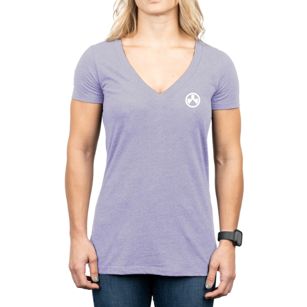 Picture of Magpul Unfair Advatange Women's Orchid Heather Cotton/Polyester Short Sleeve/Small 