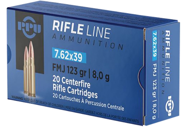 Picture of Tr&Z Metric Rifle Rifle Line 7.62X39mm 123 Gr Full Metal Case 20 Per Box/ 50 Cs 