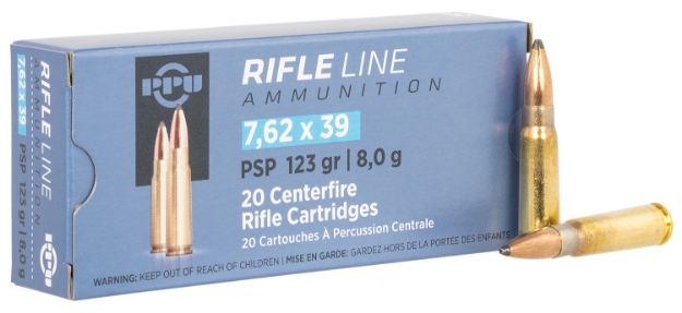 Picture of Tr&Z Metric Rifle Rifle Line 7.62X39mm 123 Gr Pointed Soft Point (Psp) 20 Per Box/ 50 Cs 