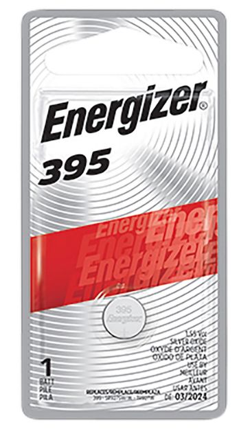 Picture of Energizer 395 Battery Silver Oxide 1.55 Volts, Qty (72) Single Pack 
