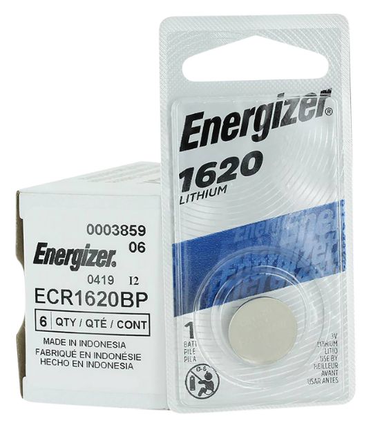 Picture of Energizer 1620 Battery Lithium Coin 3.0 Volt, Qty (72) Single Pack 