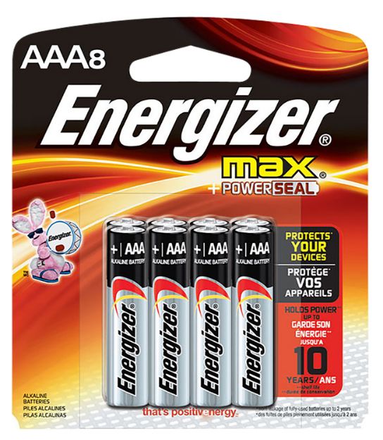 Picture of Energizer Max Aaa Batteries Alkaline 1.5 Volts, Qty (24) 8 Pack 