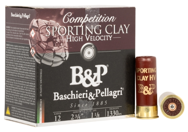 Picture of Fiocchi B&P Sporting 12 Gauge 2.75" 1 1/8 Oz 7.5 Shot 25 Per Box/ 10 Cs 