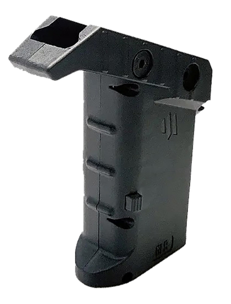 Picture of Meta Tactical Llc Spare Mag Vfg Vertical Foregrip, Black Polymer For Picatinny Mount, Integrated Hand Stop, Fits Glock 9Mm Luger/40 S&W Double Stack Mags 