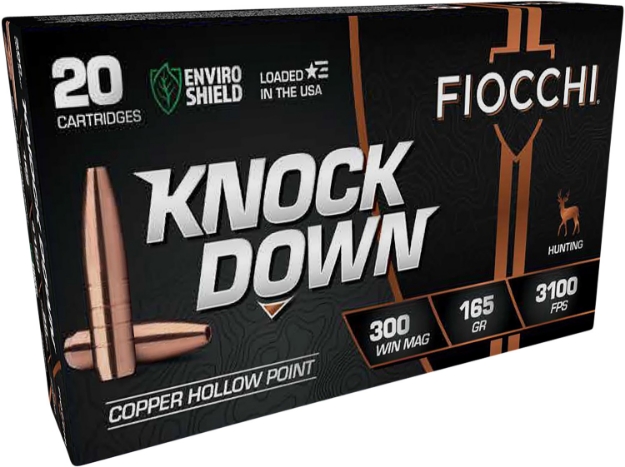 Picture of Fiocchi Knock Down Enviro Shield 300 Win Mag 165 Gr Hollow Point (Hp) 20 Per Box/ 10 Cs 